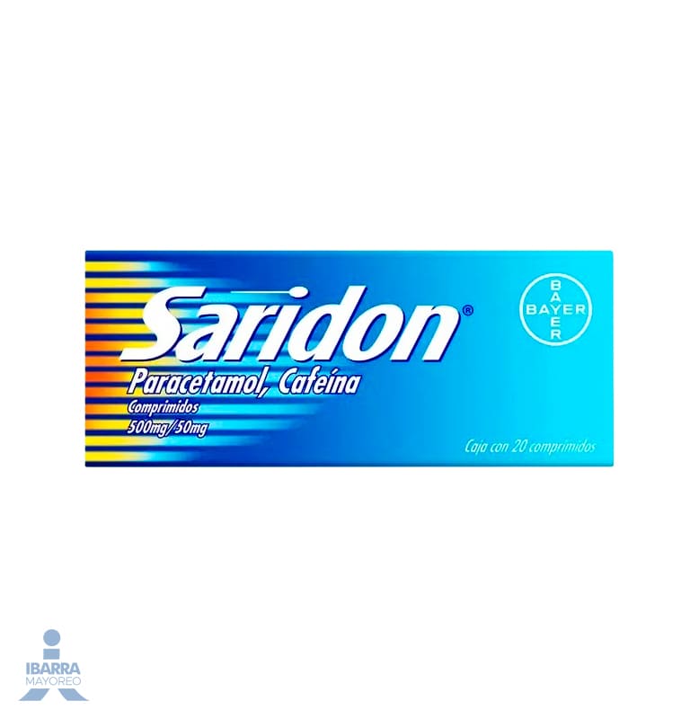 Saridón Tabletas 20 pzas.