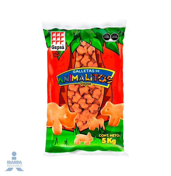 Galletas Gapsa Animalitos 5 kg