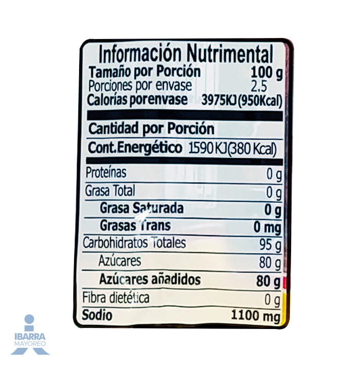 Mini Banderilla Picao Popti Rico Pulpa de Tamarindo 25 pzas.