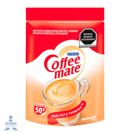 Sustituto de Crema Coffee Mate Doy Pack 210 g