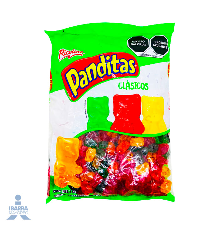 Gomitas Ricolino Panditas 1 kg