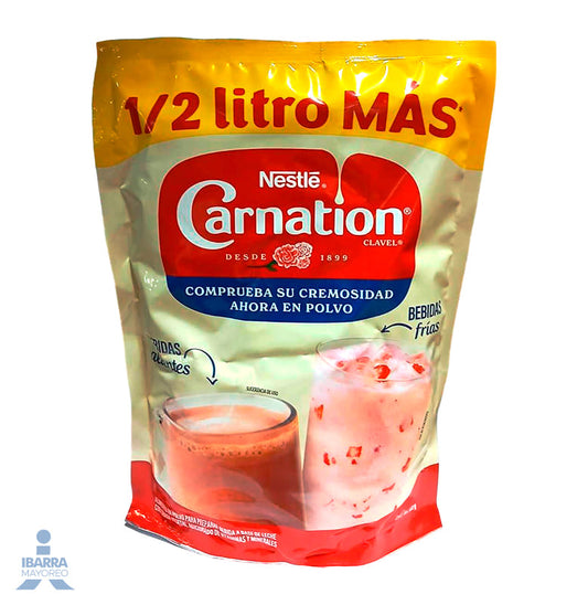 Leche Carnation Polvo 460 g + 60 g GRATIS
