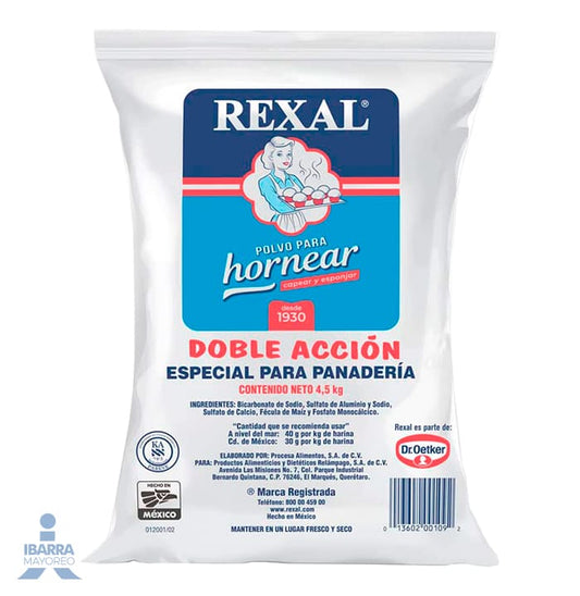 Levadura Rexal Bolsa 4.5 kg