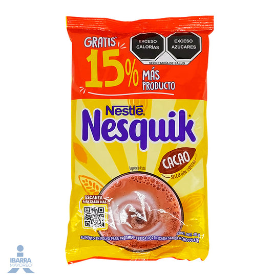 Nesquik Cacao Bolsa 357 g GRATIS 15%