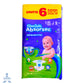 Pañal KleenBebé Absorsec Jumbo 40 pzas. GRATIS 6 pzas.