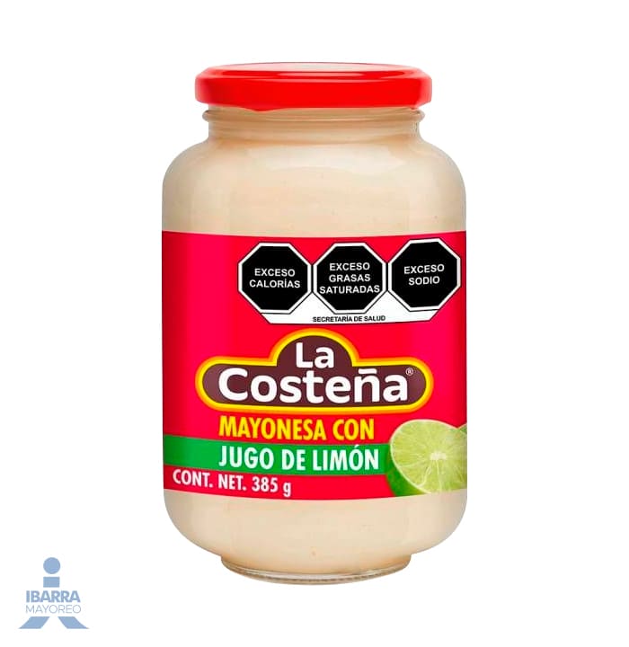 Mayonesa La Costeña con Limón 385