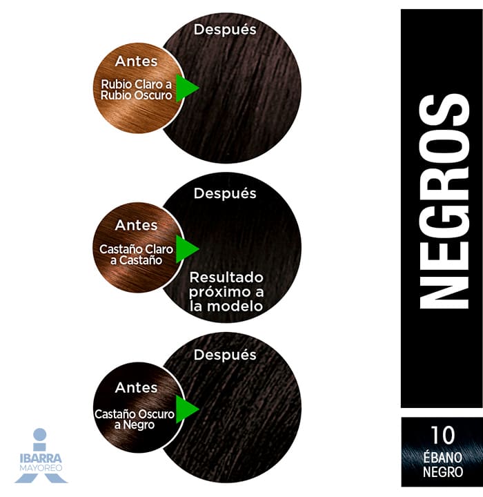 Tinte Nutrisse Ébano Negro No. 10