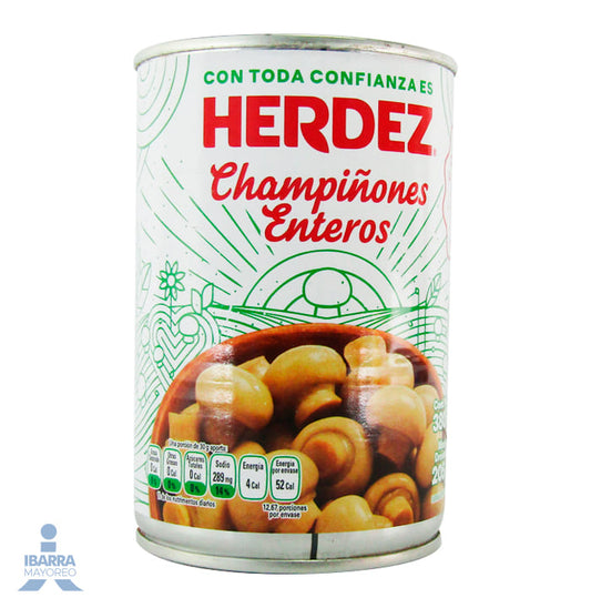Champiñón Entero Herdez 380 g
