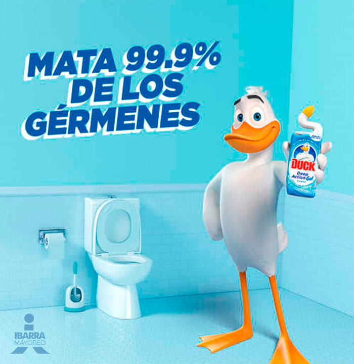 Limpiador Pato Purific Azul Líquido 500 ml