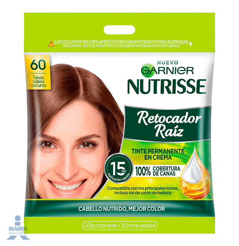 Retocador de Raíz Nutrisse Rubios Obscuros No. 6.0