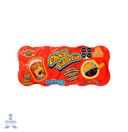 Choco Galletín Las Delicias 10 pzas.
