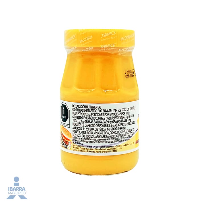 Mostaza McCormick 210 g
