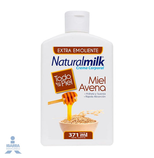 Crema Naturalmilk Miel y Avena 371 ml