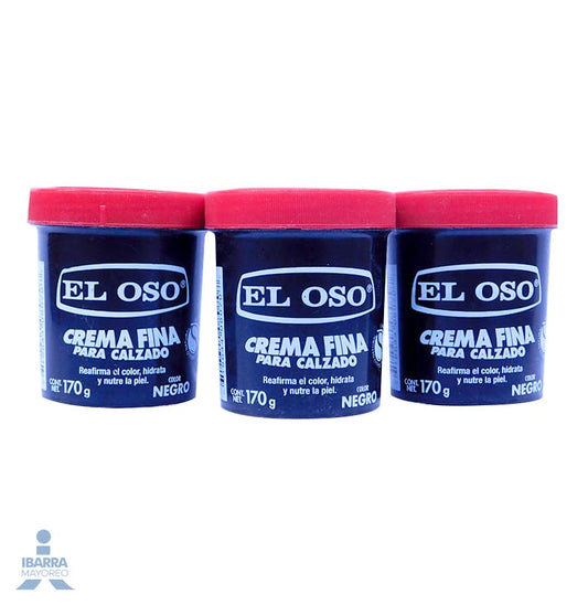 Crema El Oso Negra 170 g