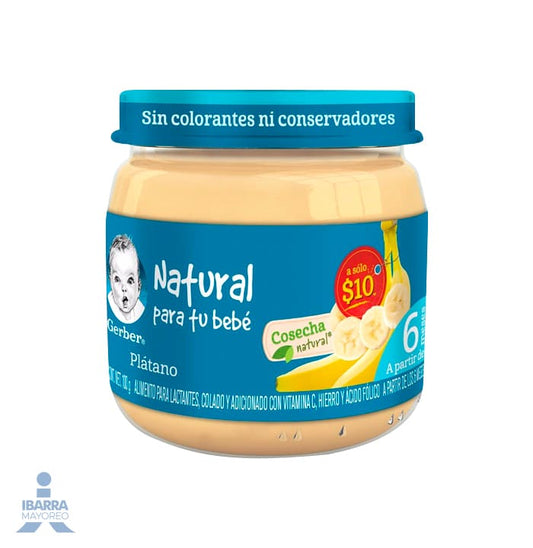 Gerber Colado Plátano Etapa 2 100 g