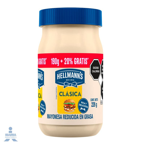 Mayonesa Hellmanns 228 g