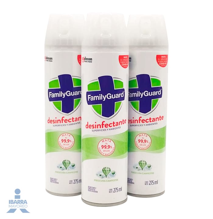 Desinfectante Family Guard Frescura Campestre 275 ml