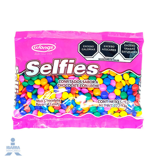 Chocolate Selfies Confitado 500 g