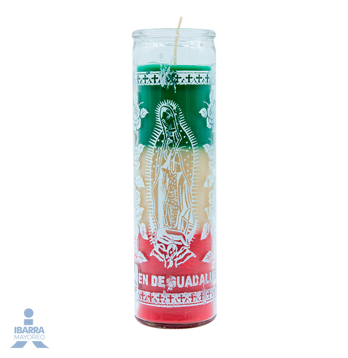 Veladora Mística Virgen de Guadalupe 105C