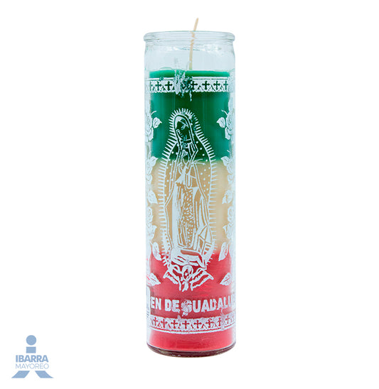 Veladora Mística Virgen de Guadalupe 105C
