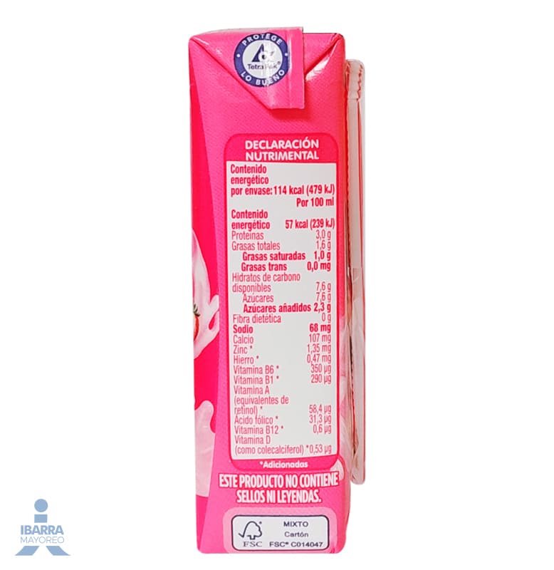 Leche Alpura Fresa 200 ml