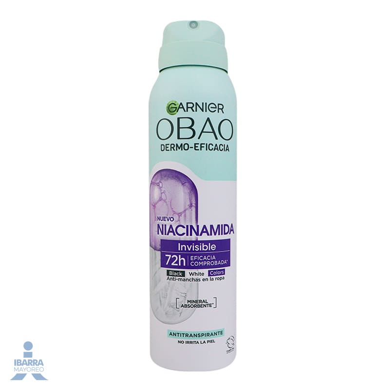 Desodorante Obao Mujer Niacinamida Aerosol 150 ml