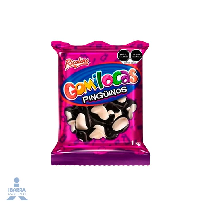 Gomitas Ricolino Pinguino 1 kg