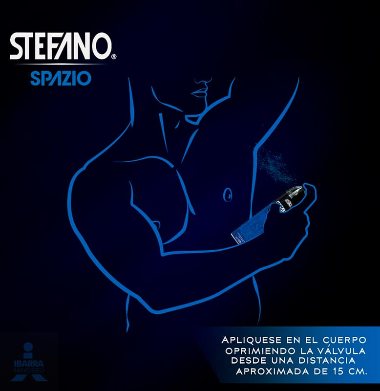 Desodorante Stefano Spazio Aerosol 113 g