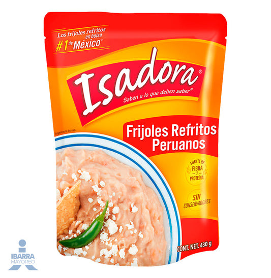 Frijol Peruano Refrito Isadora 430 g