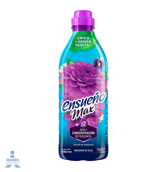 Suavizante Ensueño Max Rocío Violetas 850 ml