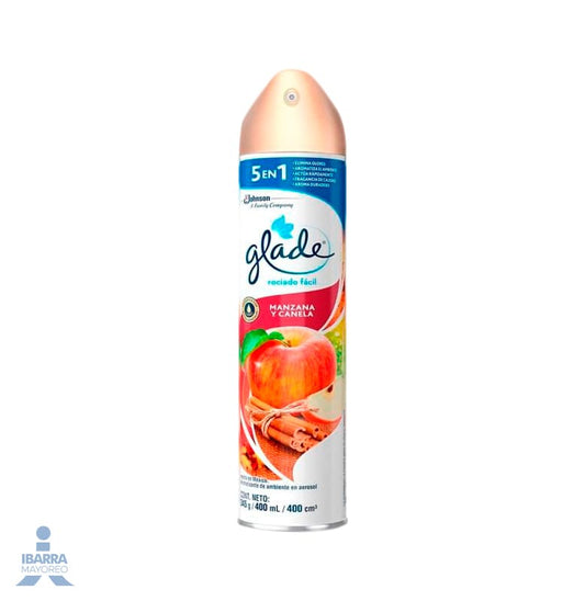 Aromatizante Glade Manzana Canela 400 ml