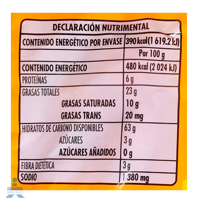 Totis Bolings Queso Chile 80 g