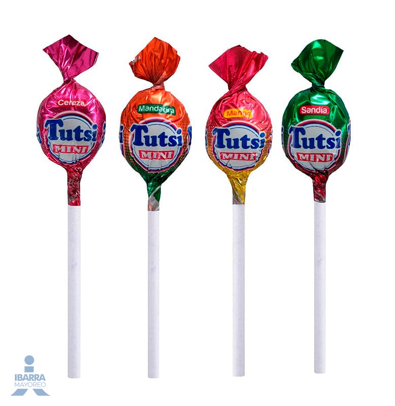 Paleta Tutsi Mini Pop Surtido 52 pzas.