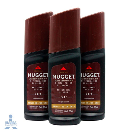 Cera Líquida Nugget Café Marrón 60 ml