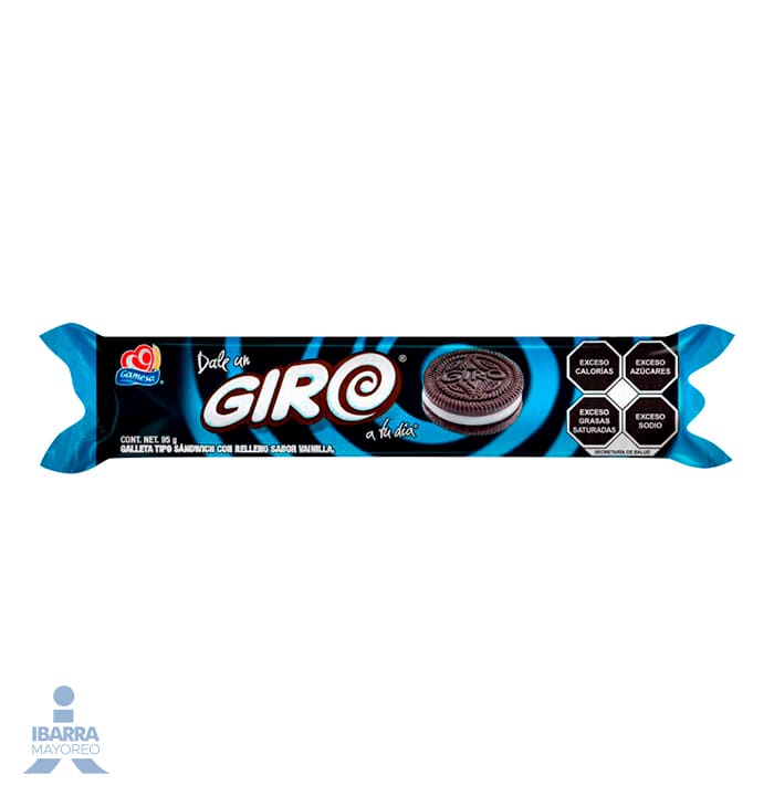 Galletas Gamesa Sándwich Giro 95 g