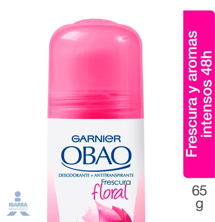Desodorante Obao Mujer Frescura Floral Roll On 65 g