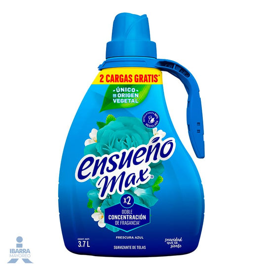 Suavizante Ensueño Max Frescura Azul 3.7 L