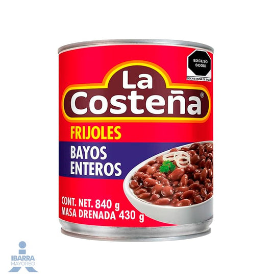 Frijol Bayo Entero La Costeña 840 g