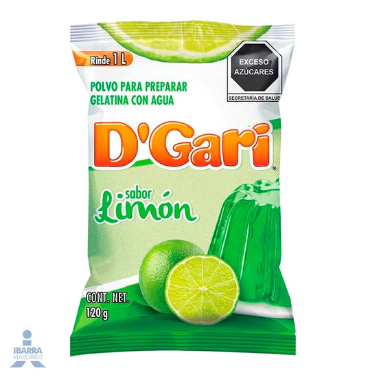 Gelatina D Gari Limón 120 g