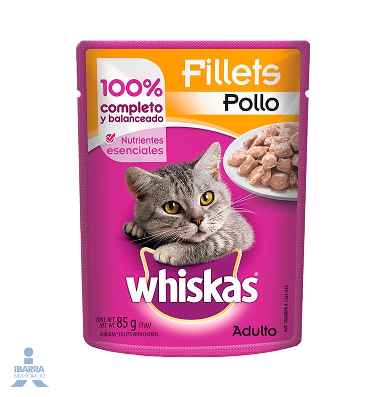 Alimento Whiskas Pollo 85 g