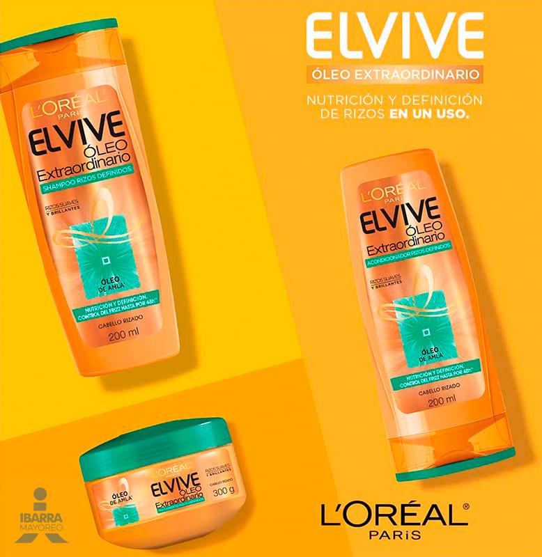 Crema para Peinar Elvive Rizos Definidos 300 ml