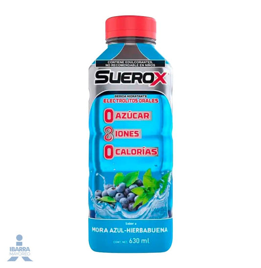 Bebida Suerox Mora Azul 630 ml