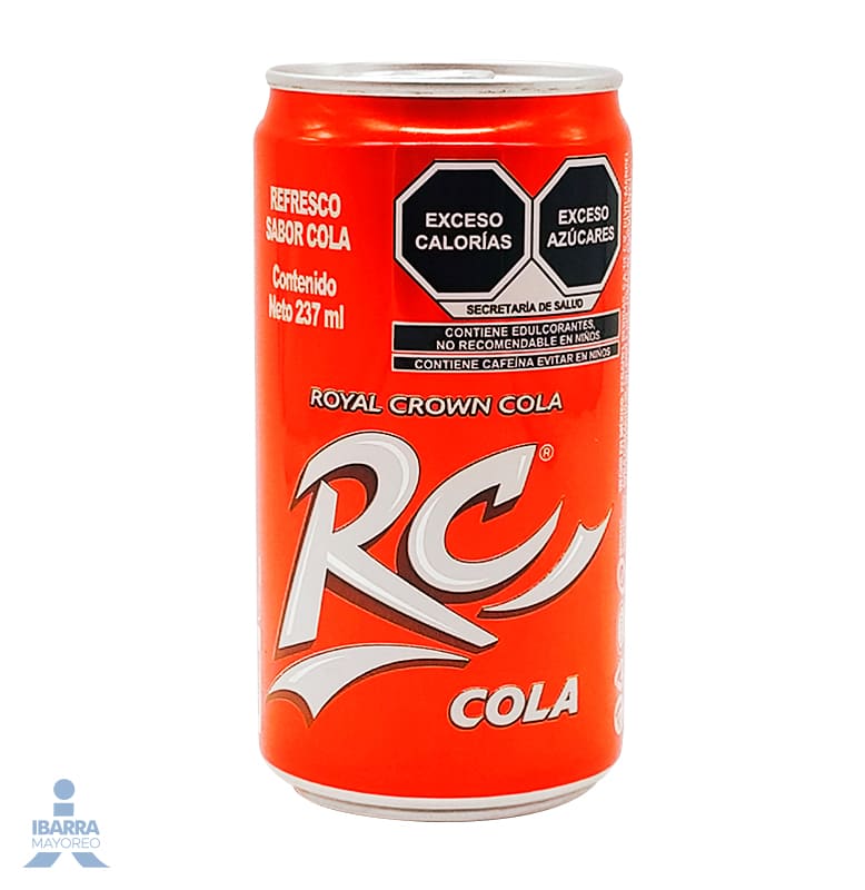 Refresco RC Cola Lata 237 ml – Mayorista Ibarra