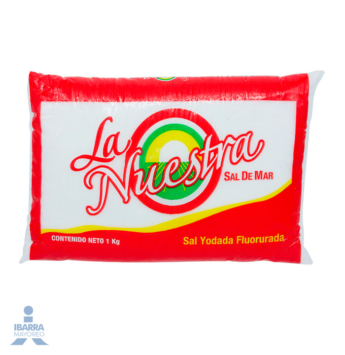 Sal La Nuestra Bolsa 25/1 kg