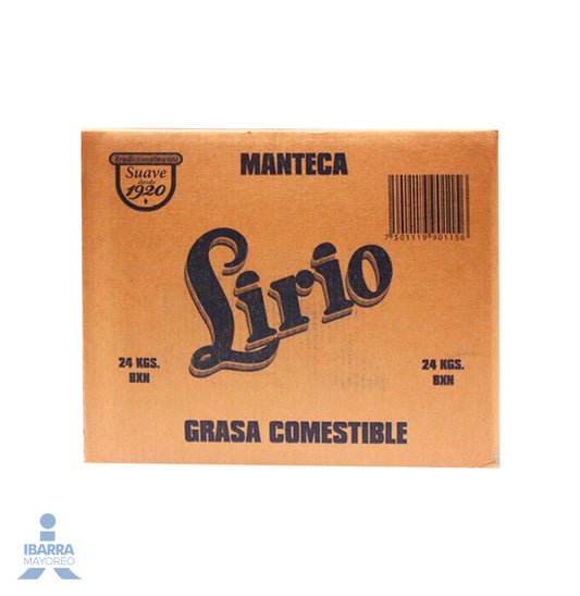 Manteca Lirio 24 kg