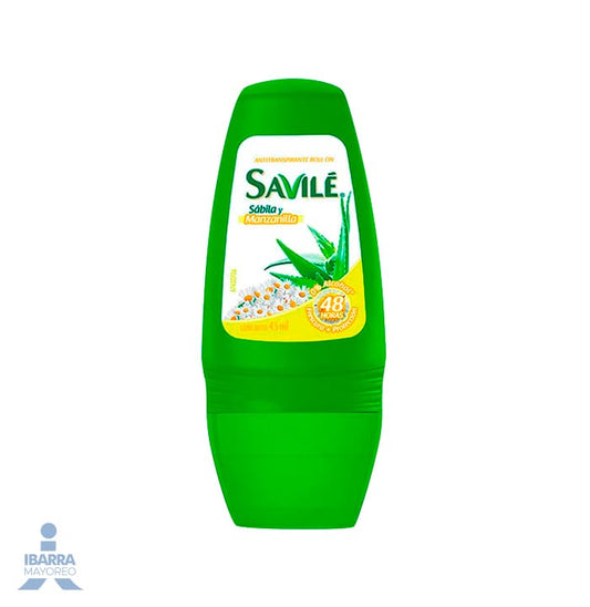 Desodorante Savilé Manzanilla Roll On 45 ml