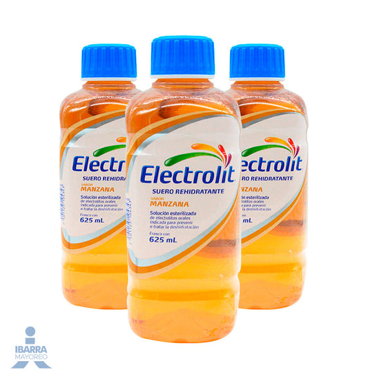 Suero Electrolit Manzana 625 ml