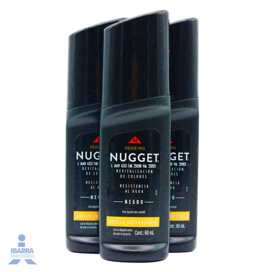 Cera Líquida Nugget Negra 60 ml