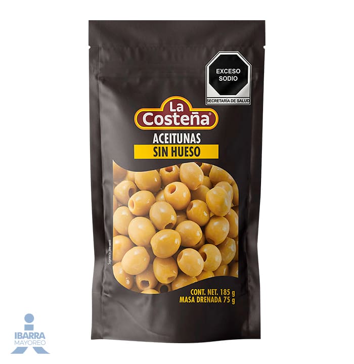 Aceituna La Costeña sin Hueso Doy Pack 185 g