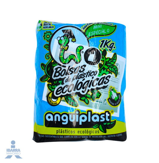 Bolsa Camiseta Ecológica Anguiplast Mini 1 kg